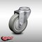 Service Caster 4 Inch SS Gray Polyurethane Wheel Swivel Bolt Hole Caster SCC-SSBH20S414-PPUB - alternate 1